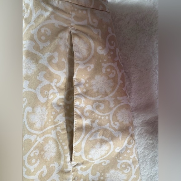 Izod Mini Skort with built in shorts Pleats and Pockets, cream Skirt Sz: 14 - Picture 9 of 9